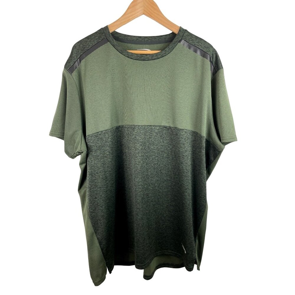 MTA Sport Green Short Sleeve Shirt  Mens Size XXL